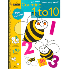 COUTING 1 TO TEN (WB) (PRE-SCHOOL)