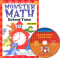 Scholastic Hello Reader CD Set - Level 1-31 | Monster Math School Time
