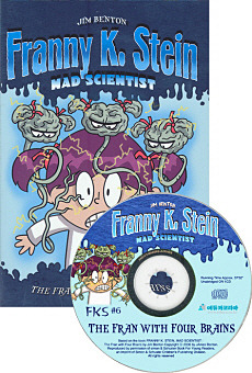 Franny K. Stein 6 The Fran with Four Brains (Book+CD)