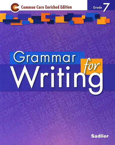 Grammar for Writing Grade 7 (PURPLE)