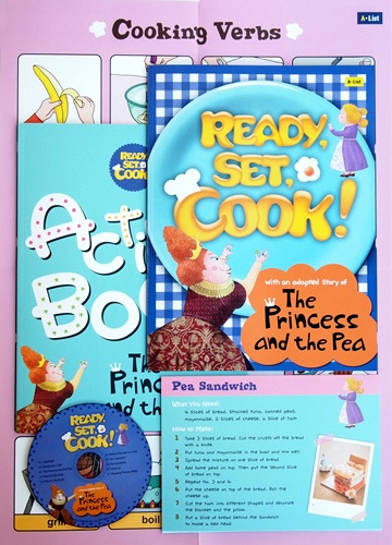 Ready, Set, Cook! 2 : The Princess and the Pea [SB+Muiti CD+AB+Wall Chart+Cooking Card]
