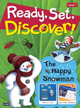 Ready, Set, Discover! 1 : The Happy Snowman SB (with Multi CD)