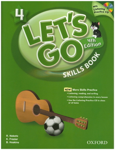 Let&#039;s Go. 4 Skills Book(CD1장포함)