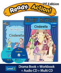 Ready Action 2E 2: Cinderella [SB+WB+Audio CD+Multi-CD]