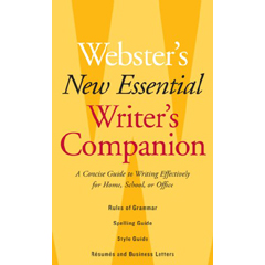 WEBSTER&#039;S NEW ESSENTIAL WRITER&#039;S COMPANION