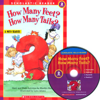 Scholastic Hello Reader CD Set - Level 2-02 | How Many Feet? How Many Tails?