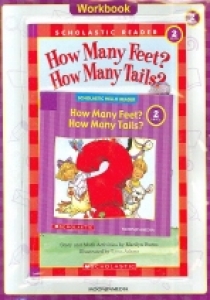 Scholastic Hello Reader Level 2-02 | How Many Feet? How Many Tails? : Paperback+Workbook+Audio CD