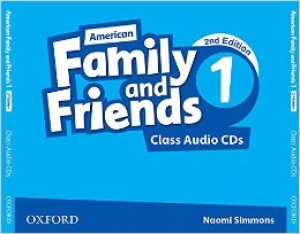 AMERICAN FAMILY AND FRIENDS (2E) 1 Class AUDIO CDs