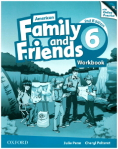 American Family and Friends 2E 6 WB with Online Practice