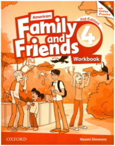 American Family and Friends 2E 4 WB with Online Practice