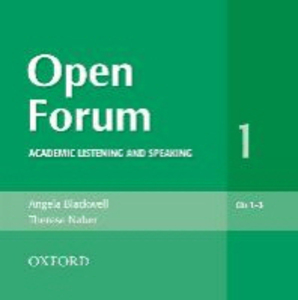 Open Forum 1 : CD (x3)