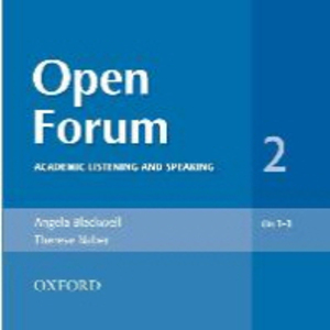 Open Forum 2 : CD (x3)