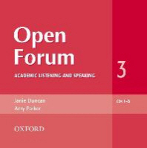 Open Forum 3 : CD (x3)