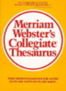 Merriam-Webster´s Collegiate Thesaurus(H) 