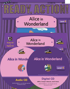 Ready Action 2E 4: Alice in Wonderland [SB+WB+Audio CD+Multi-CD]