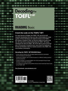 Decoding the TOEFL iBT READING Basic