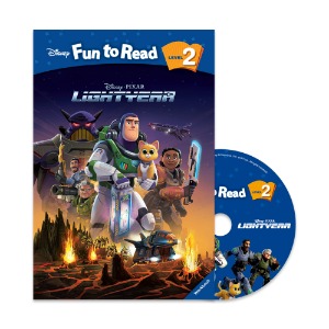 Disney Fun To Read Set 2-37 : Lightyear (버즈 라이트이어) (Paperback + Workbook + Audio CD)