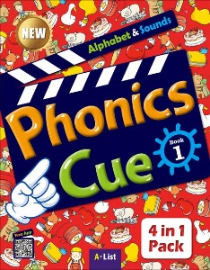 (NEW-2023) Phonics Cue 1 SB with App / WB+AB