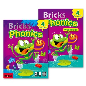 Bricks Phonics 4 Student Book + Workbook SET (총 2부)