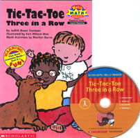 Scholastic Hello Reader CD Set - Level 1-50 | Tic-Tac-Toe Three in a Row