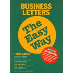 BUSINESS LETTERS THE EASY WAY 3RD