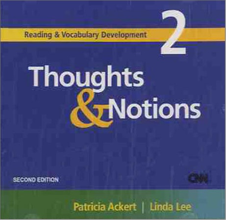 Thoughts &amp; Notions(2/E)(CD1장) (Reading &amp; Vocabulary Development 2)