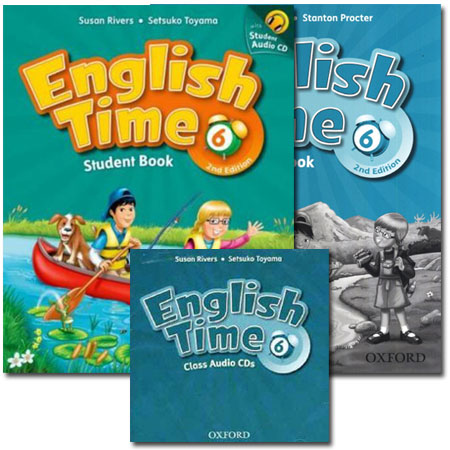 English Time 2nd Edition 6 SET (SB + WB + 별도CD 3종 세트)