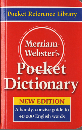 Merriam-Webster´s Pocket Dictionary [New]