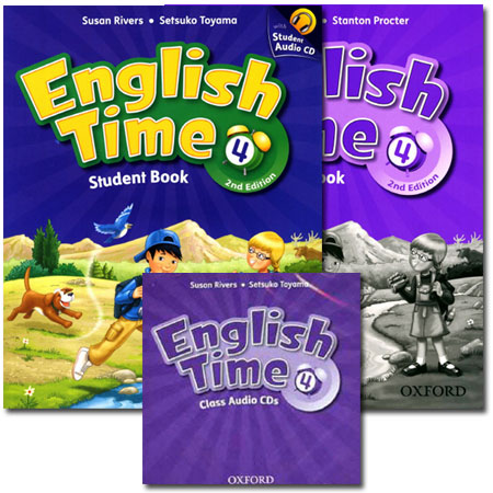 English Time 2nd Edition 4 SET (SB + WB + 별도CD 3종 세트)