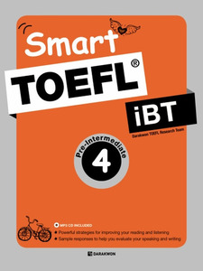 Smart TOEFL iBT Pre-Intermediate 4 (MP3CD포함)