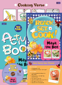 Ready, Set, Cook! 2 : Maya the Bee [SB+Multi CD+AB+Wall Chart+Cooking Card]