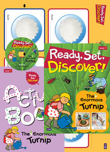 Ready, Set, Discover! 1 : The Enormous Turnip [SB+Multi CD+AB+Wall Chart]