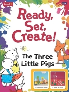 Ready, Set, Create! 1 : The Three Little Pigs SB (with Multi CD)