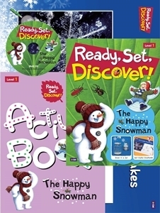 Ready, Set, Discover! 1 : The Happy Snowman [SB+Multi CD+AB+Wall Chart]