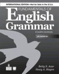 Fundamentals of English Grammar (Student Book), 4/E(CD &amp; Answer Key 포함)