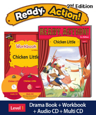 Ready Action 2E 1: Chicken Little [SB+WB+Audio CD+Multi-CD]