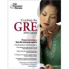 CRACKING THE GRE 2010
