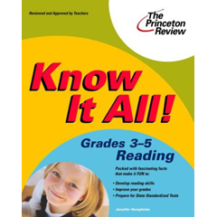 KNOW IT ALL GRADES 3-5 READING
