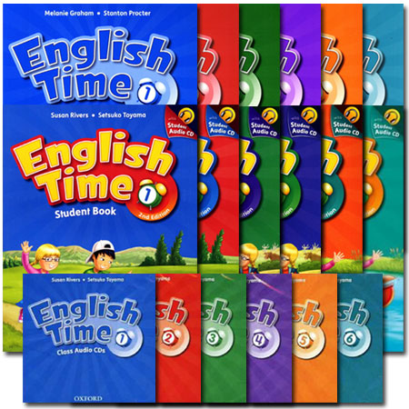 English Time 2nd Edition FULL SET 1~6 Full Set (SB + WB + 별도CD 3종 세트)